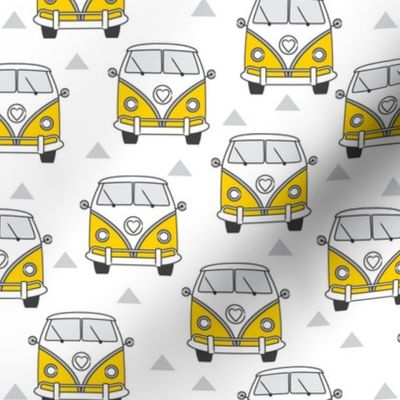 yellow vintage vans