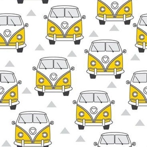 yellow vintage vans