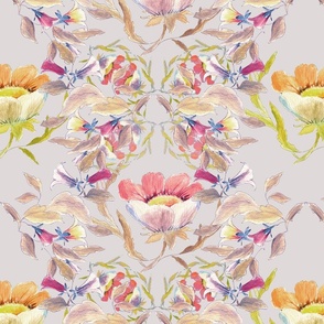Stylish floral pattern - medium