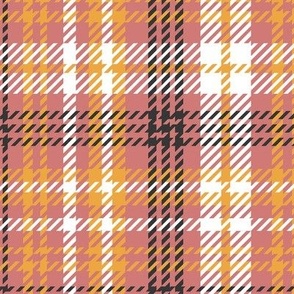 Orange plaid - regular size