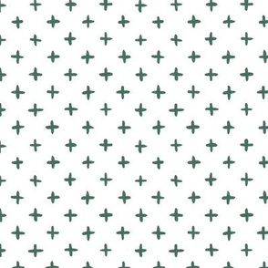 Crosses - Dark Green