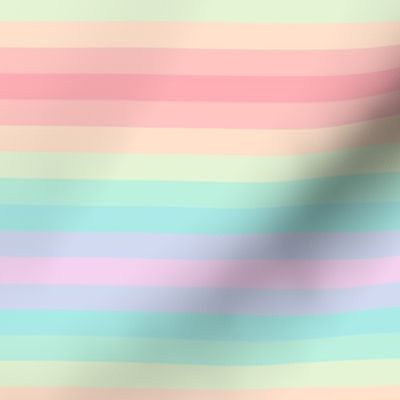 retro pastel rainbow stripes [4]