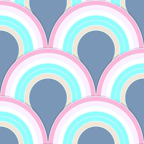 RAINBOW PATTERN PASTEL 12