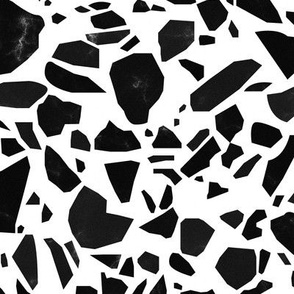 Terrazzo Svet Black & White