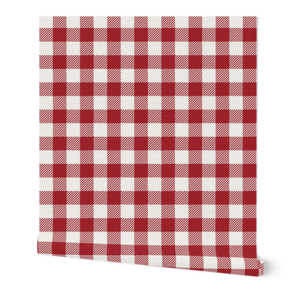 Red Check - Medium (Classic Christmas Collection)