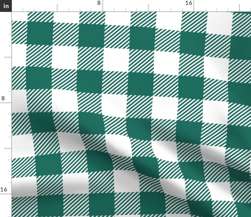 Green Check - Medium (Classic Christmas Collection)