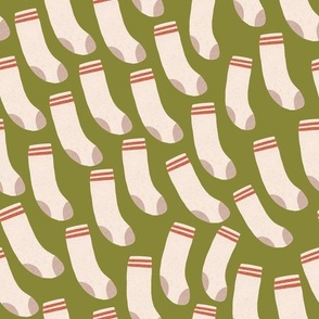 Socks, green