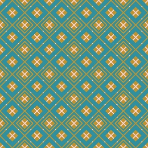 diamond check lattice large 3" squares