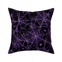 Spiderwebs Purple