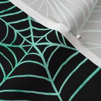 Spiderwebs Turquoise 