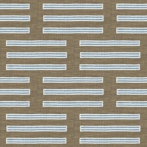 1 Calm Beaded Blue Stripes