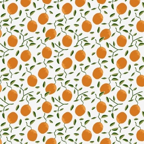 Citrus against the world - white mini