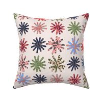 344 - Daisy Daisy - 100 Pattern Project non directional bold modern floral: Large scale for home decor, soft furnishings and wallpaper