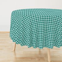 Houndstooth Beachy Wave, Teal & Aqua