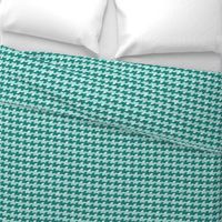 Houndstooth Beachy Wave, Teal & Aqua