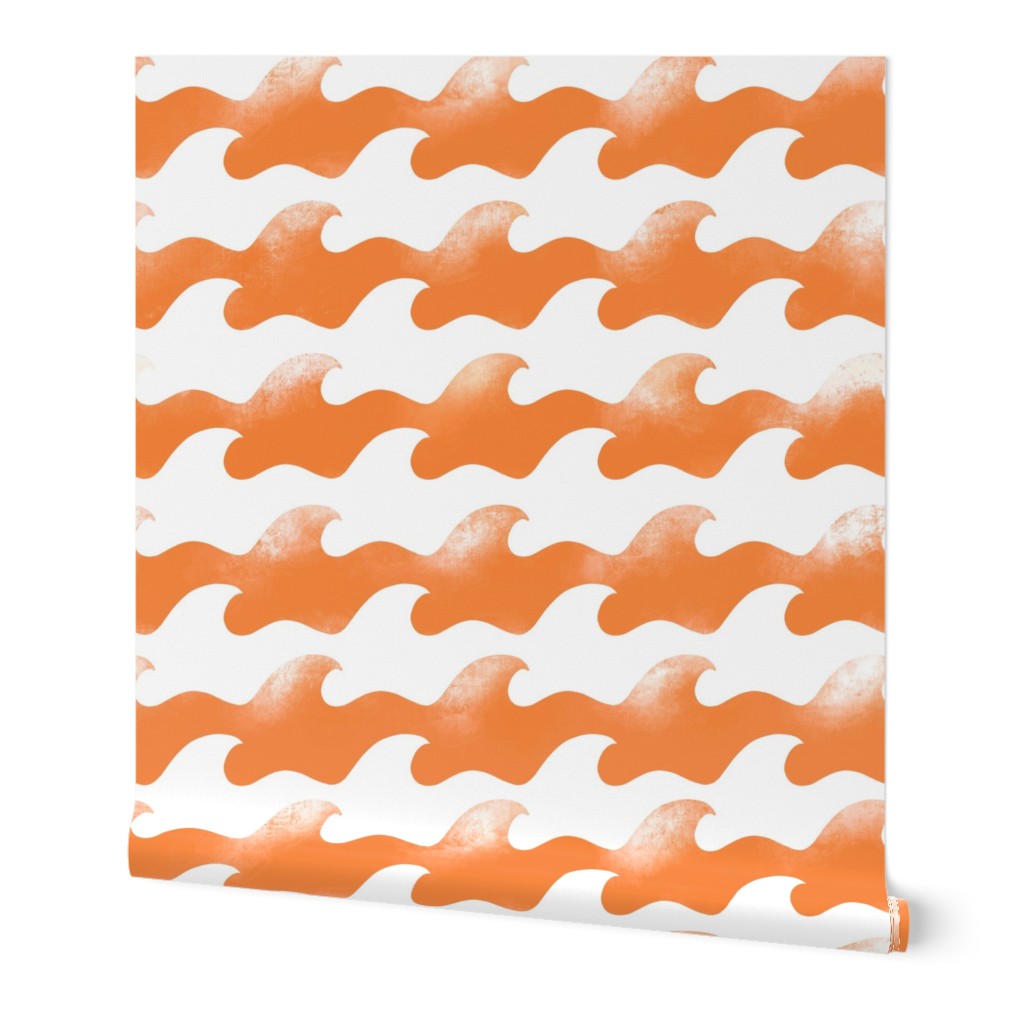 Houndstooth Beachy Wave, Orange