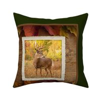 Whitetail Buck Quilt/Pillow Block #2