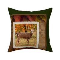 Whitetail Buck Quilt/Pillow Block #3