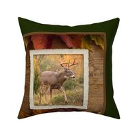 Whitetail Buck Quilt/Pillow Block #5