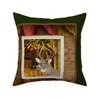 Whitetail Buck Quilt/Pillow Block #7