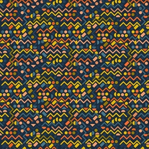 bright geometric pattern