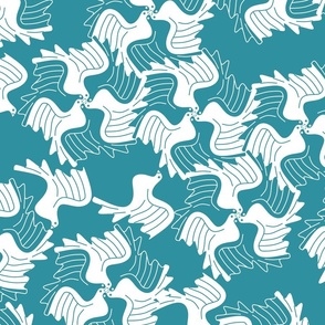 Lagoon Dove Tessellation