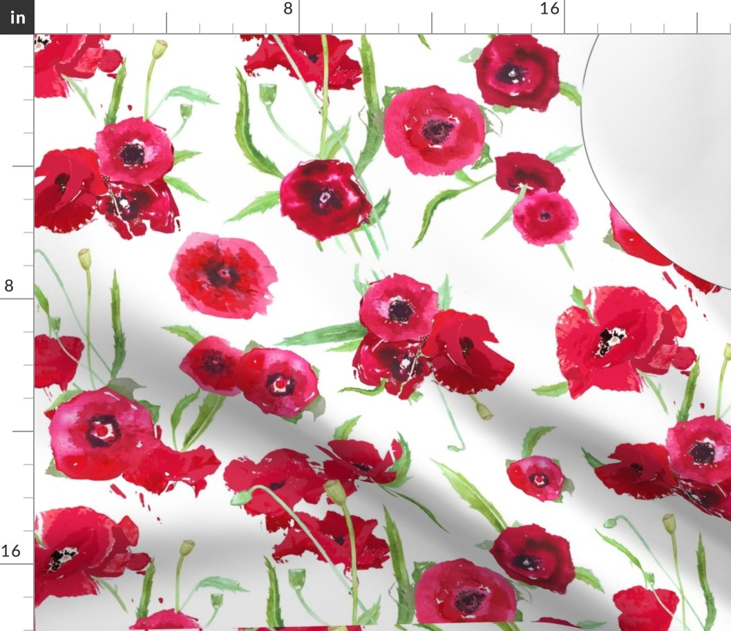 Hankie poppy dress template/pattern