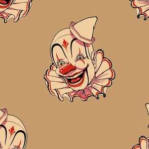 Scary little clown vintage
