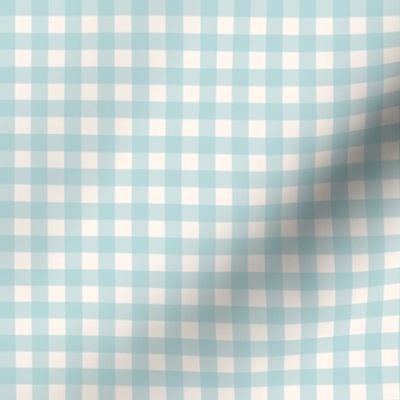 Small Blue Gingham by Ria Green