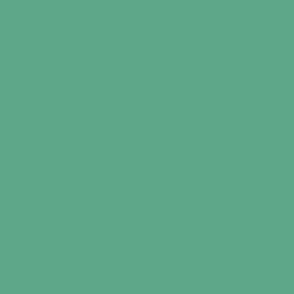 Deep Green Tropicana solid #5ea789 by Jac Slade