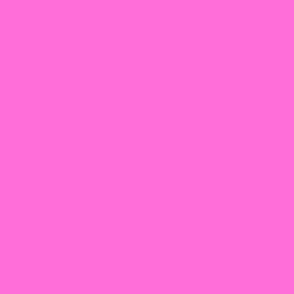 Fucshia Pink Tropicana solid #ff6ed9 by Jac Slade