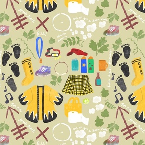 Hash House Harriers Fabric, Wallpaper and Home Decor | Spoonflower