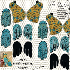 The Duchess Birds Cut and Sew Project