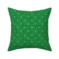emerald green linen no. 1 x