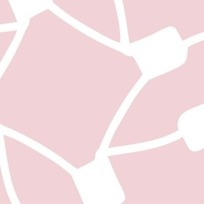 Chatham Square - Geometric Pink Jumbo Scale