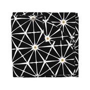 Luminous - Black and White Geometric Jumbo Scale