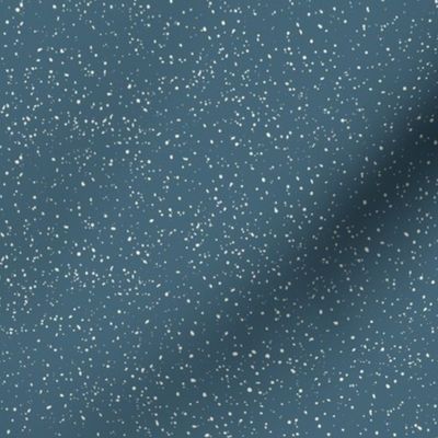 Textured speckled solid navy large scale