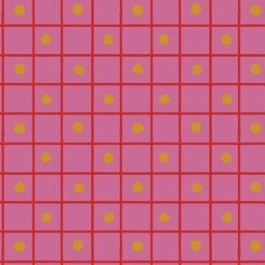 Pink Checker Spots