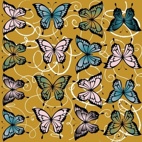 Large Butterflies 