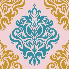 Baroque Pattern - Lagoon