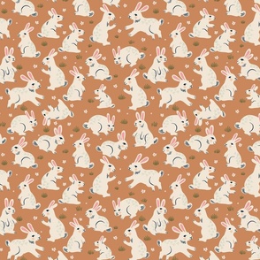 Daisy Rabbits - Toffee Brown