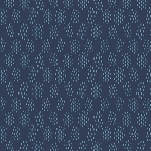 Sweet animal baby dots - Blue