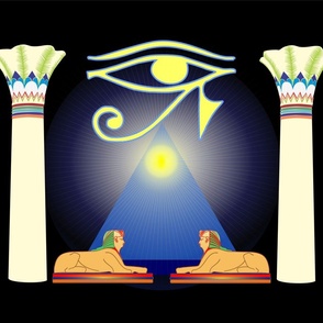 Eye Of Horus in Black