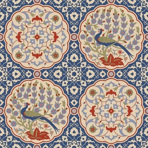 Iznik Peacock 599a