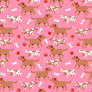Darling Doggos-Pink