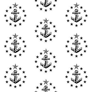 Anchor and Stars 
