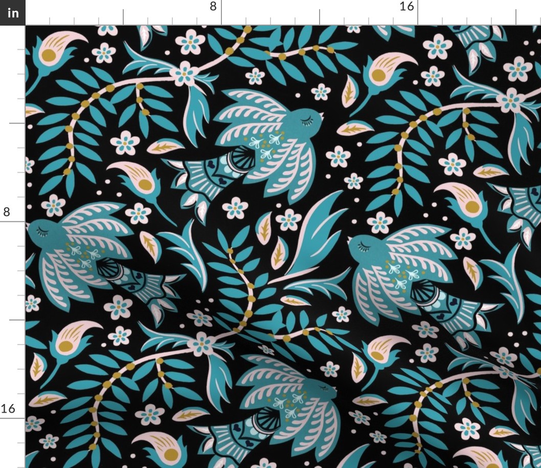 Joyful Scandi Birds - tif