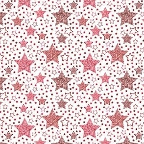 Stars Christmas // Normal Scale // White Background // Tradition Decor // Xmax Holiday // Folklore // White Stars // Algodon // Christmas Star