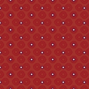 Batik Mirror red
