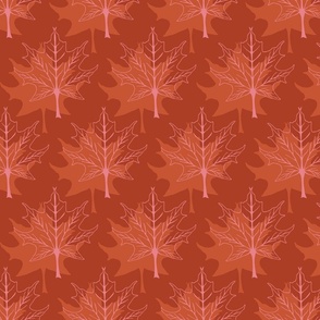 Maple Leaf - Orange